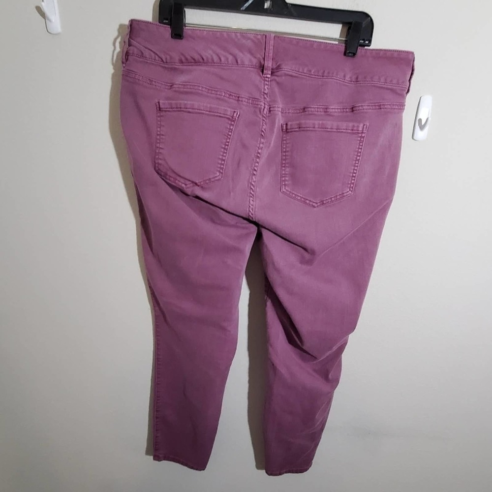 Torrid skinny purple jeans‎ plus size 20 - Picture 3 of 6